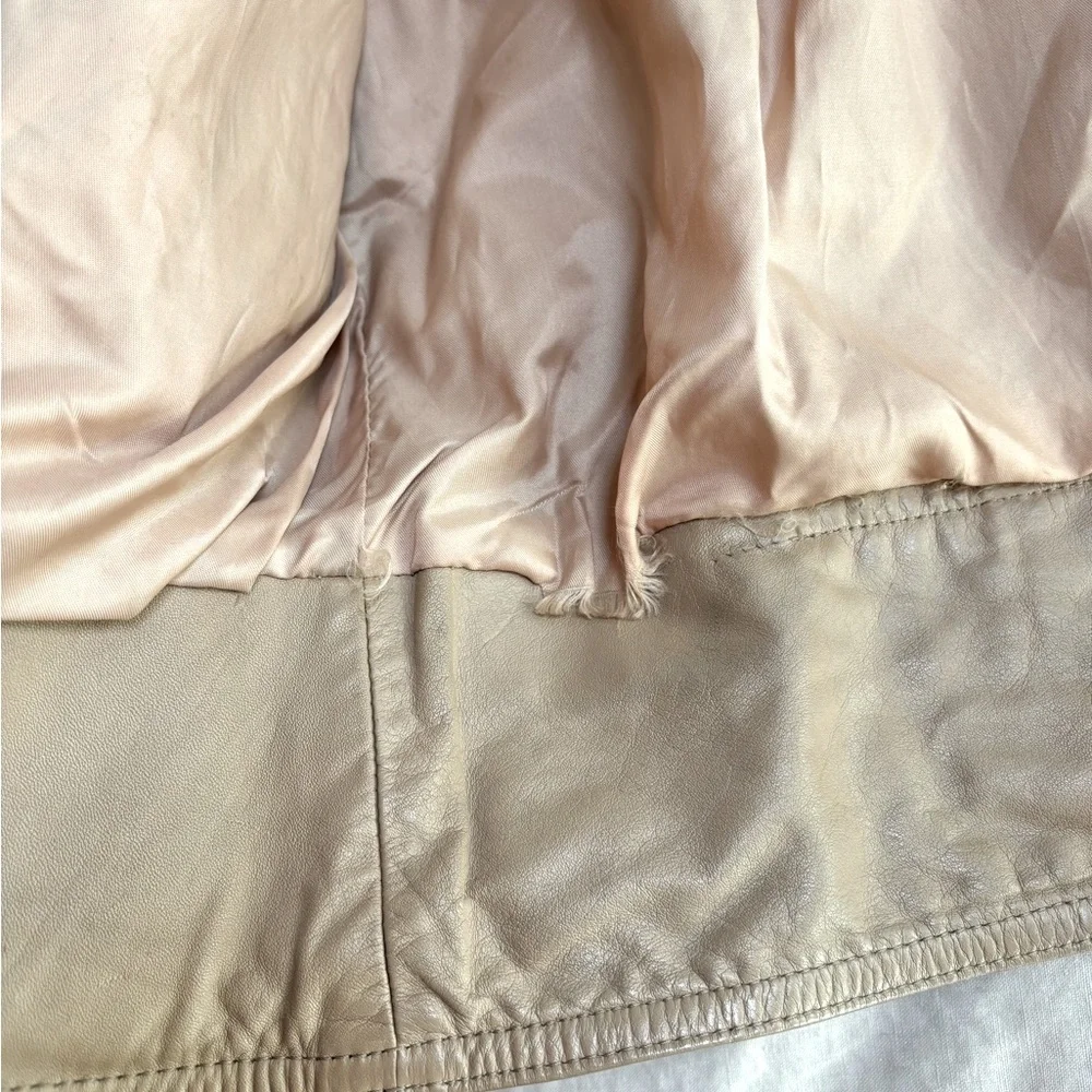 Vintage 80’s Leather Jacket - Picture 8 of 8